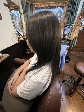 美容室 ブラウン(Brown) ナチュラルメッシュカラー