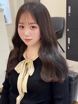 セルカ 新宿(CERCA) 新宿韓国風シースルーバング大人可愛いヨシンモリ