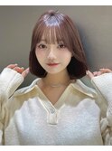 ダンバルモリ/結べるボブ/池袋/大人可愛いボブ/地毛風縮毛矯正