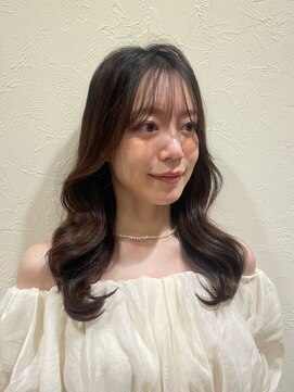 韓国レイヤー　髪質改善　レイヤーカット