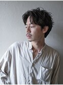 メンズニュアンスショートフェザーパーマ &nbsp;[三鷹/メンズパーマ]