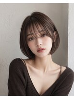 ワゴンバイアフロート(Wagon by afloat)&nbsp;ボブ×20代３0代×ナチュラルボブ×チョコレートブラウン×池袋
