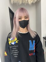 ソルコディ コクラ(SOL.cody kokura) 縮毛矯正/ワンホンレイヤー/ミルクティーブランド/ダークブルー