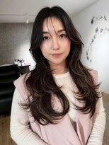 エトワ 中央店(etoi)&nbsp;大分韓国かき上げレイヤーカット大人レイヤー顔まわりレイヤー
