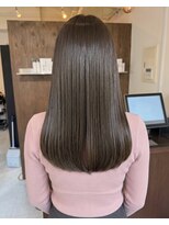 零秒女髪 千里丘店&nbsp;上品な艶髪まとまりロングヘアカラー髪質改善美髪髪質改善カラー