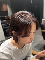 モク 上野(mok)&nbsp;秋冬おすすめワインレッドカラー♪
