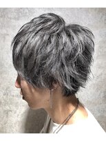 ダルシット(dulcet★★★)&nbsp;【☆☆☆】最強のハイトーンカラー☆ハスキーグレーマッシュ！