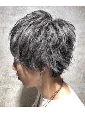 ダルシット(dulcet★★★) 【☆☆☆】最強のハイトーンカラー☆ハスキーグレーマッシュ！