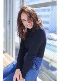 【Cocopeli　hair】グレージュ×スイングパーマ