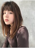 ニュアンスラフストレート