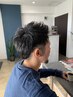 【男性限定】メンズカット＋眉毛カット　4950→4000