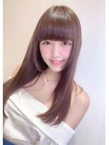 アマンドール(Aman D'or)&nbsp;【アマンドール齊藤】ブリーチ無しでも透明感！艶々ストレート