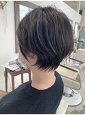 艶感大人ショートボブ