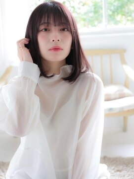 ネオリーブシェリエ 浅草店(Neolive cherie) アプリコットブラウン ワンカールヘア