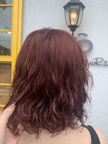 ヘアーメイク ラウラ(Hair+Make RauRa) ピンクバイオレットカラー