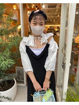 チカシツ(Chikashitsu) bang perm/momoka