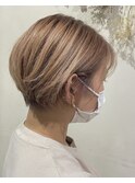 可愛いショートヘア