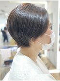 すっきりショートボブ【RENJISHI 松岡】
