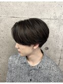 ナチュラルセンターパート 熊本メンズヘア 熊本メンズカット