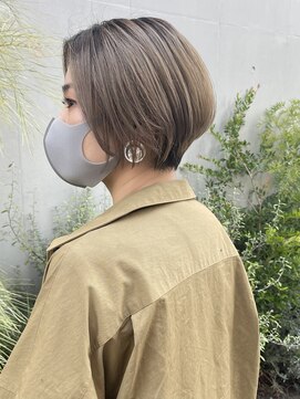 ブランロール 中目黒店(Blanl'or) 大人ガーリー/ダークアッシュ/似合わせカット/レイヤーカット