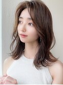 大人かわいいこなれミディ/美髪/くびれヘア/新宿20代30代40代