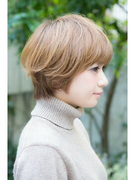 ヘアーパーク マンボ(HAIR PARK MAMBO) 暖色系カラー ナチュラルマッシュ【hair park MAMBO 豊田 梅坪】