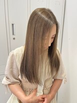 ジーナ セントラル銀座(Zina) ダブルカラー*ミルクティーアッシュ【ZinaCENTRAL】