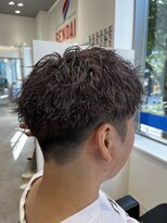 オーシャントーキョー 仙台(OCEAN TOKYO)&nbsp;ショートアップバングソフトツイスパメンズ刈り上げツーブロック