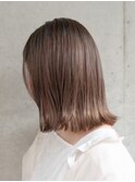 透明感カラー◯ミルクティーベージュ/天神大名髪質改善
