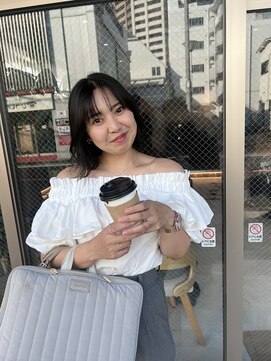 アドア 横浜(ADORE) 【ADORE横浜】地毛風カラー×外ハネボブ