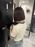 【カット】/  はまもとorあさり限定【学割U24】切りっぱなしボブ＋Sh　