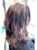セミロングレイヤー
