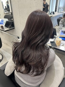 シェノン 近鉄奈良店(CHAINON) 上品な大人可愛いレイヤーカット×ダークグレージュ