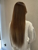 ザラブズラフズヘアー 守恒店(the loves laughs hair) クリアトーン×ロング