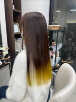 メルシー 福岡天神店(Merci)&nbsp;カラー☆/ケアブリーチ/トリプルカラー/福岡/天神/今泉/エクステ