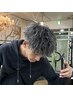 カット&ケアパーマ&プラチナメッシュ通常価格18000→13000円トナーは＋1500円