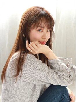 ヘアーサロン トゥリークル(Hair Salon Treacle)の写真/【カット+縮毛矯正+トリートメント¥15500】憧れのサラふわ髪をダメージレスに創りあげる☆