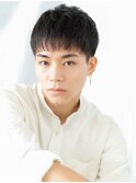 20代30代大人かっこいいブラック清潔感スマートマッシュd草加