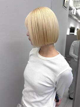 ロテ 名古屋 名駅店(Lote.) ホワイトグレージュ/デジタルパーマ/チェリーブラウン/名古屋