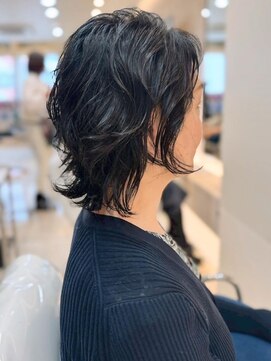 ザビー(THE B) 本八幡×市川市×千葉美容院×パーマスタイル×黒髪