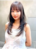 【ROJITHA原宿表参道】内巻きレイヤー×ナチュラルベージュ