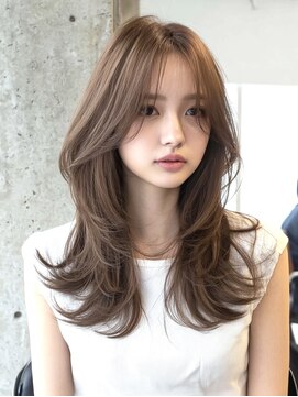 エレノア トーキョー 恵比寿(ELEANOAH TOKYO) くびれレイヤー透明感デザインカラー、フェイスフレーミング