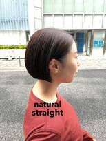 オーガニック アトリエ 大宮(organic+atelier)&nbsp;透明感20代30代40代髪質改善カラー内巻きショートボブ小顔艶感