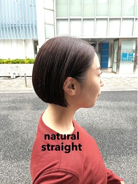 オーガニック アトリエ 大宮(organic+atelier) 透明感20代30代40代髪質改善カラー内巻きショートボブ小顔艶感