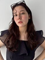 ユーフォリア 青山(Euphoria)&nbsp;大人チョコブラウンカラー&ゆるふわウェーブ