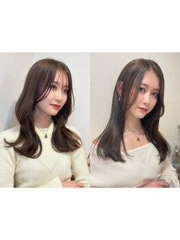 高いカット技術で再現性◎トレンドを取り入れた似合わせカットで、あなたらしさを惹き出すスタイルを提案☆