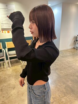 ヘアーブレイス(hair brace) 千葉駅/オリーブグレー/小顔/ココアベージュ