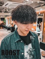ルースト 渋谷店(ROOST)&nbsp;MEN’S HAIR/波巻ツイストスパイラル/フェザーパーマ/眉毛/渋谷