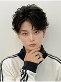 センターパート/マッシュ/メンズ/10代/20代/原宿/表参道