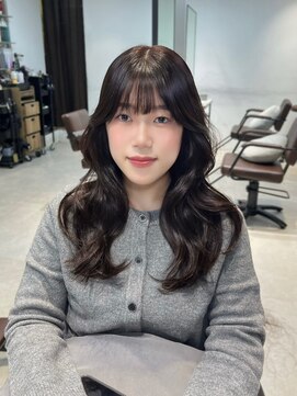 シェノン 梅田(CHAINON) 梅田/クラゲヘアー/オリーブグレー/小顔/ココアベージュ